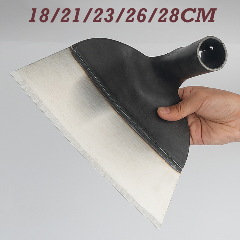 Gardening Tools Hoe - 18/21/23/26/28CM Tuinschoffel van mangaanstaal, landbouw-schoffel voor