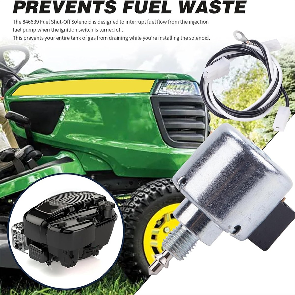 Gardening Tools B&Q - A24I 846639 Afsluitmagneet Geschikt voor B