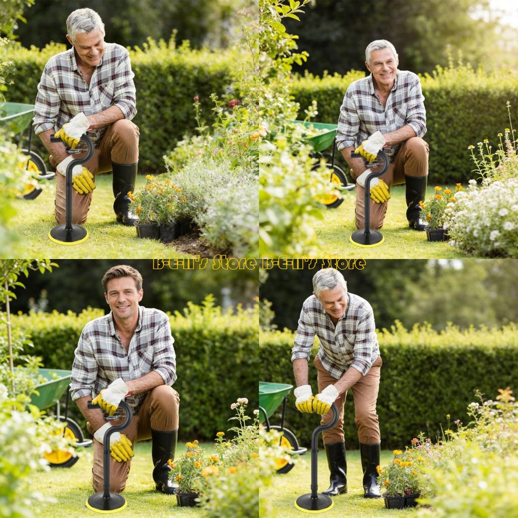 Gardening Tools For Seniors - Y1AD Staande ondersteuningsapparaat voor tuinieren Aluminiumlegering