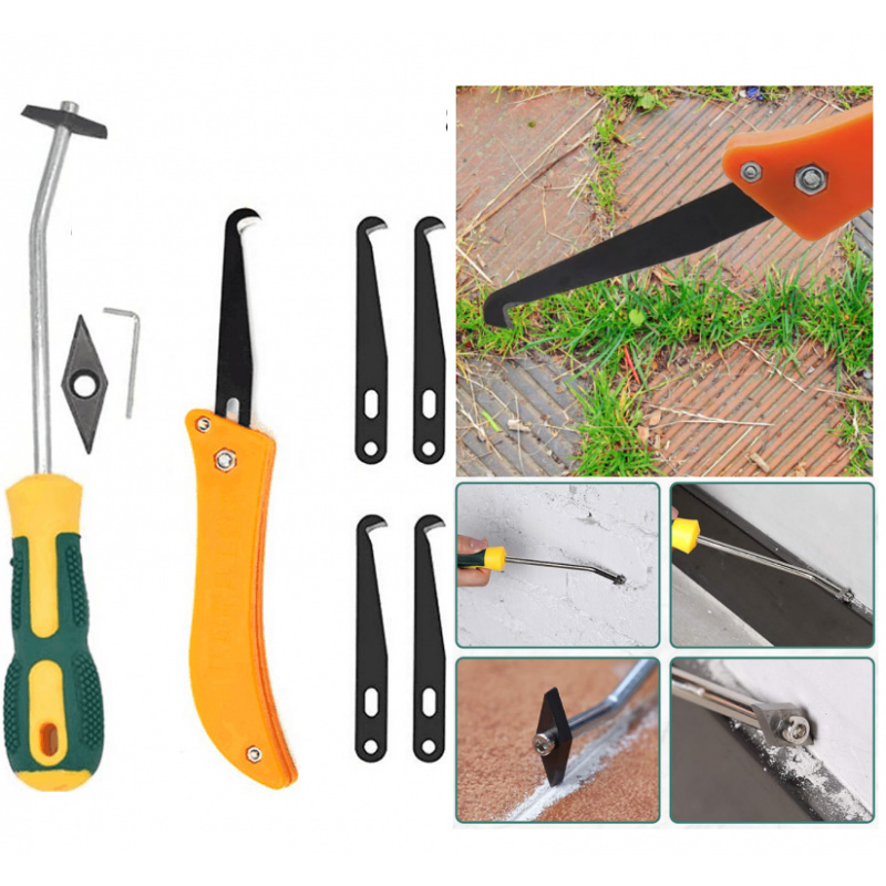Gardening Tools Bundle - 8 set onkruidhaken en voeggereedschappen, tuin