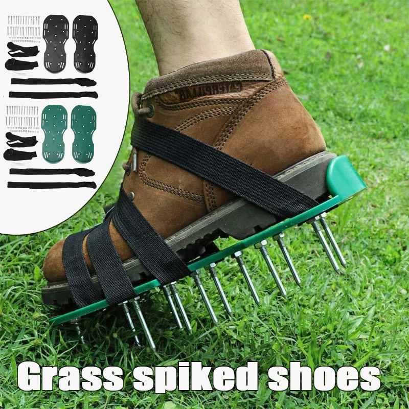 Gardening Tools Revit - 1 paar gazonbeluchtersandalen, grasverstoorers, loopverstoorers, nagelcultivatoren,