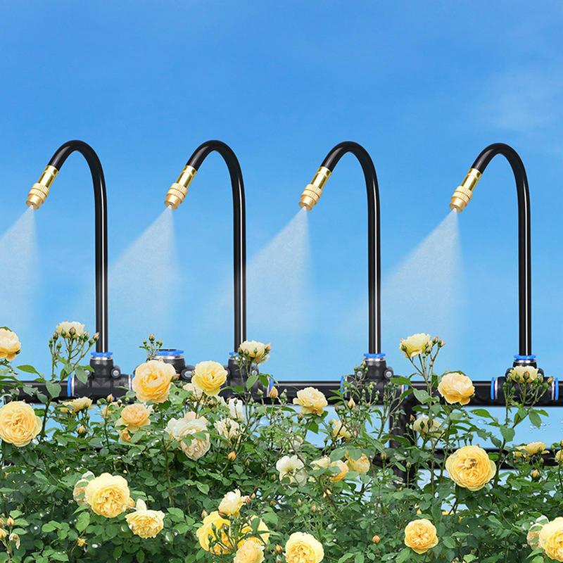 Drip Irrigation Kit - Druppelirrigatiesysteem Tuinirrigatieset Besproeiingssysteem Tuinaccessoires Automatisch met