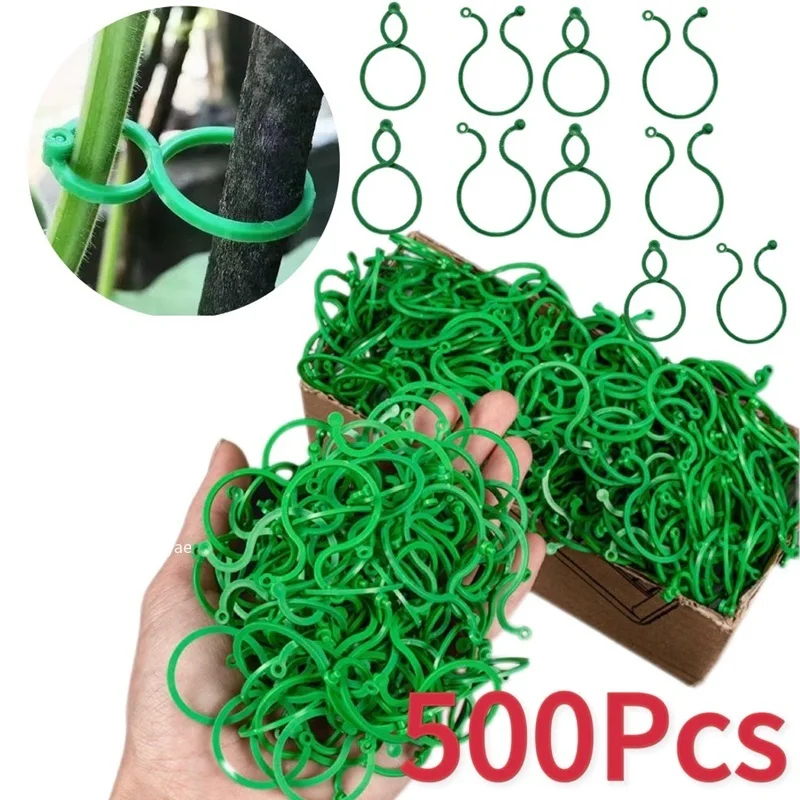 Gardening Tools Bundle - Plastic tuinplantenbindclips, plantenbundelgespen, ringen, tomaten- en