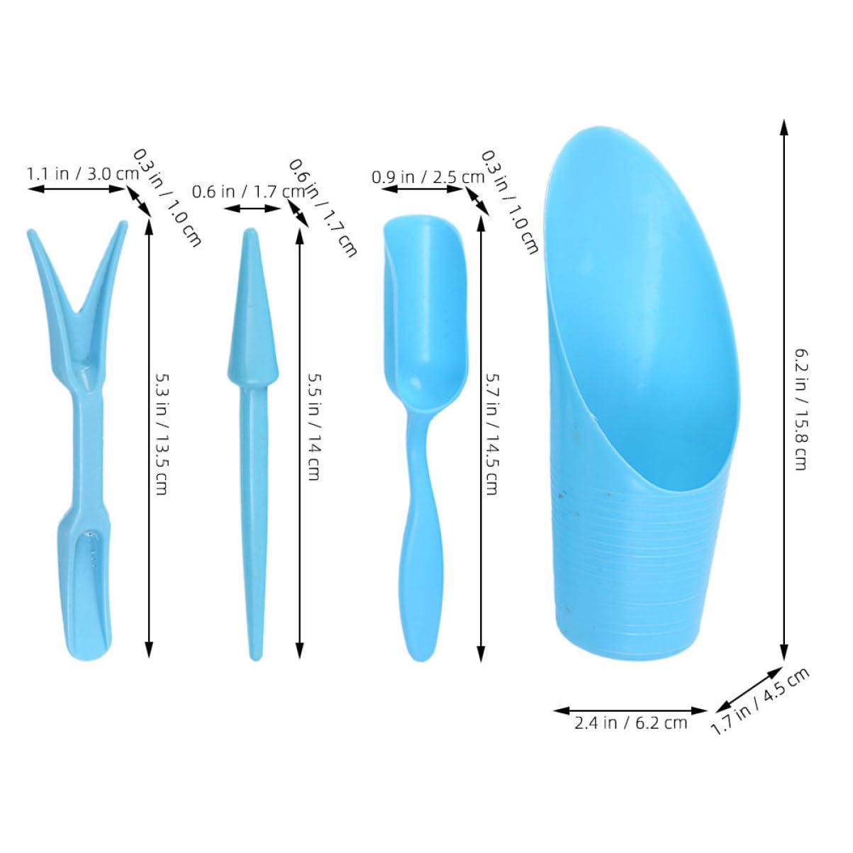 4 stks/set, Plastic Duurzaam E - Gardening Tools Bundle recensie en prijs