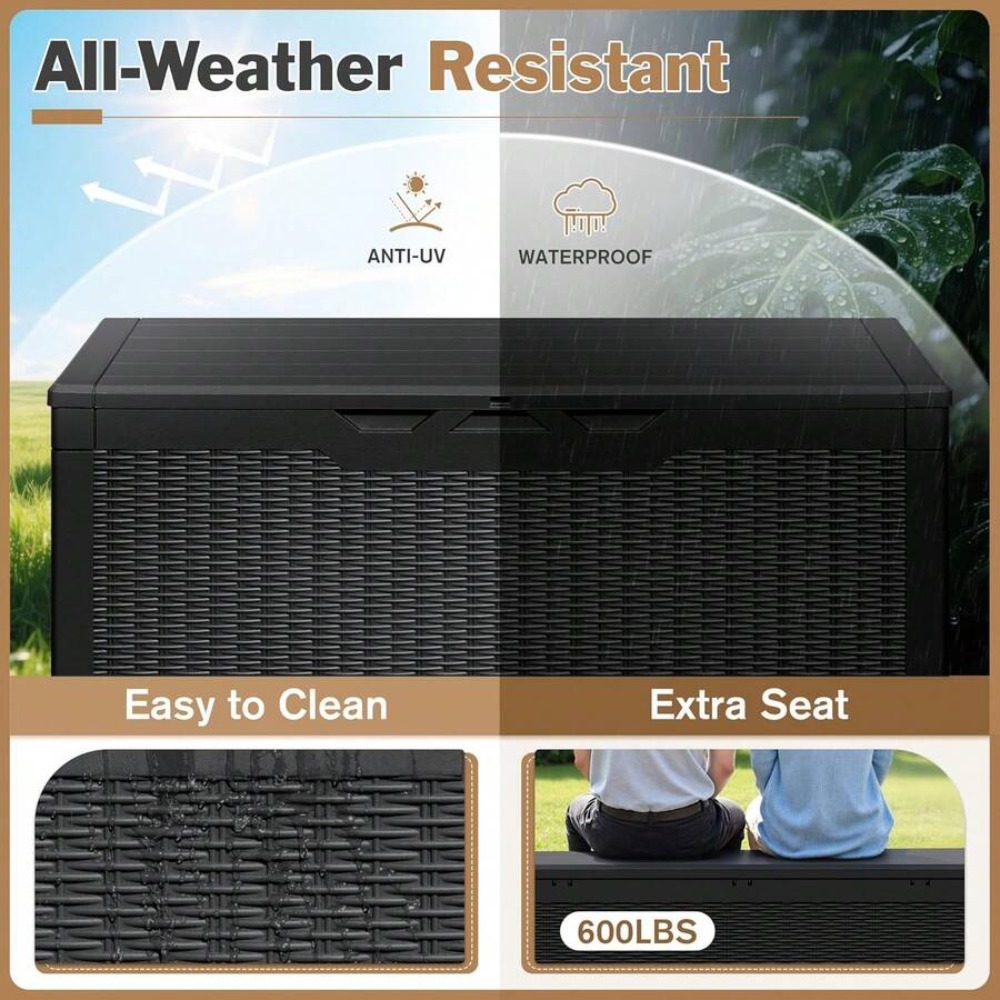 Grote afsluitbare buitenopslag - Gardening Tools Plastic recensie en prijs