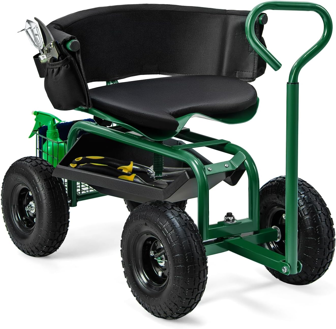 Rolbare tuinstoel met wielen,  - Gardening Tools For Seniors recensie en prijs