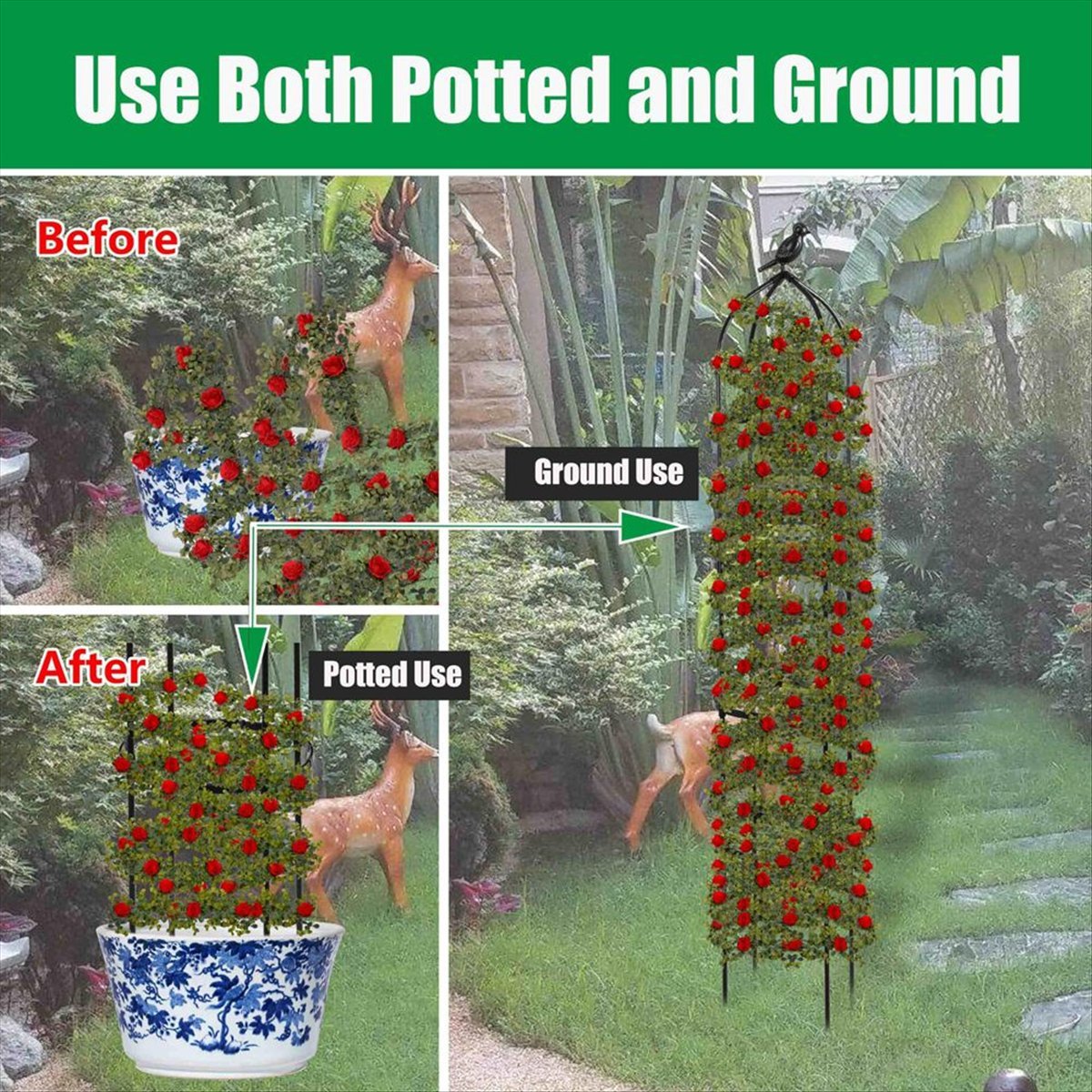 AT16 Klimplanten Obelisk Trell - Gardening Tools B&Q recensie en prijs
