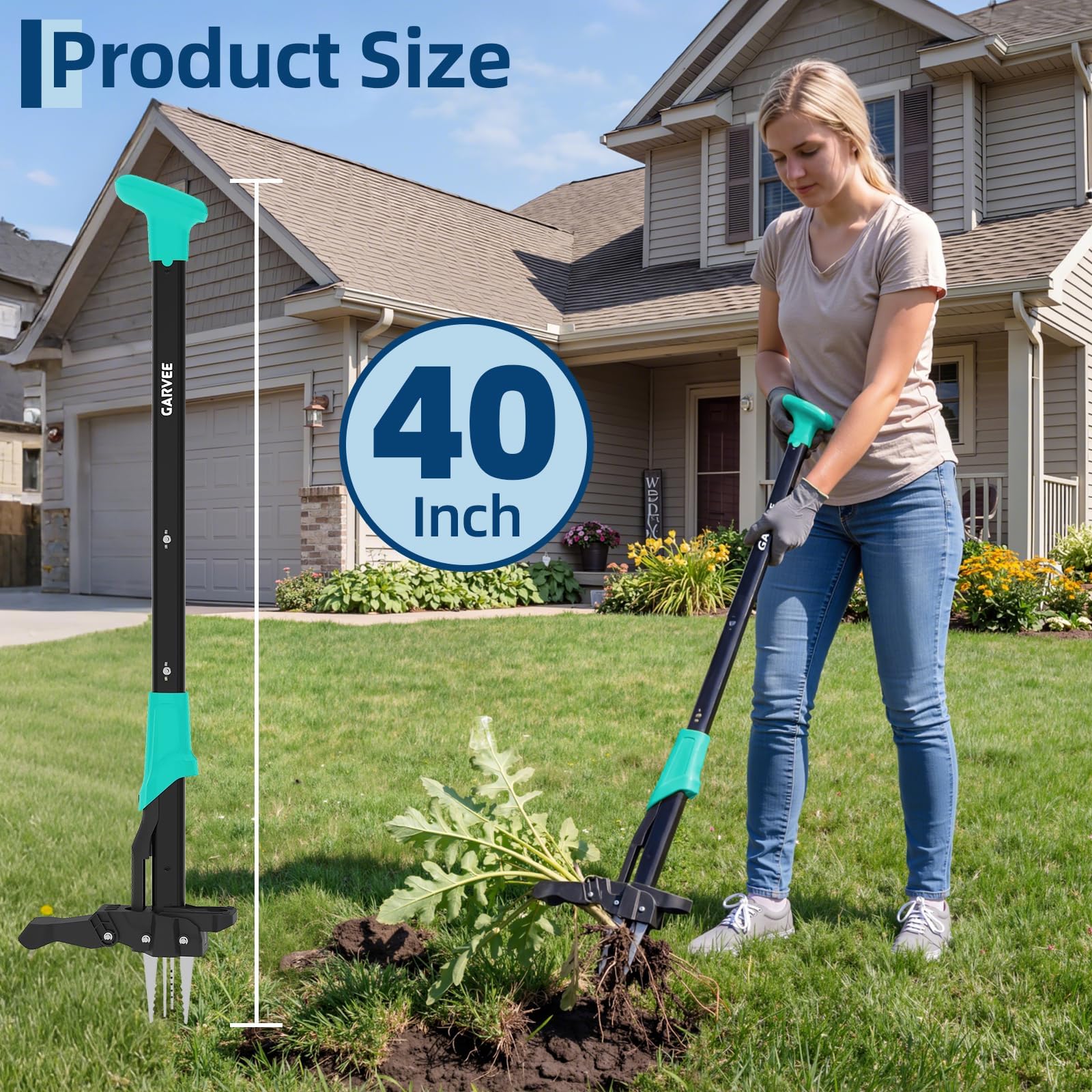 Onkruidtrekker met lange steel - Gardening Tools For Seniors recensie en prijs