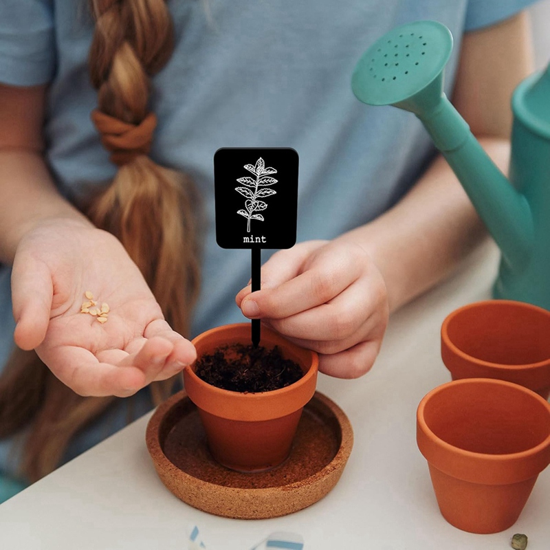 24 stuks acryl plantenlabelbor - Gardening Tools With Names recensie en prijs