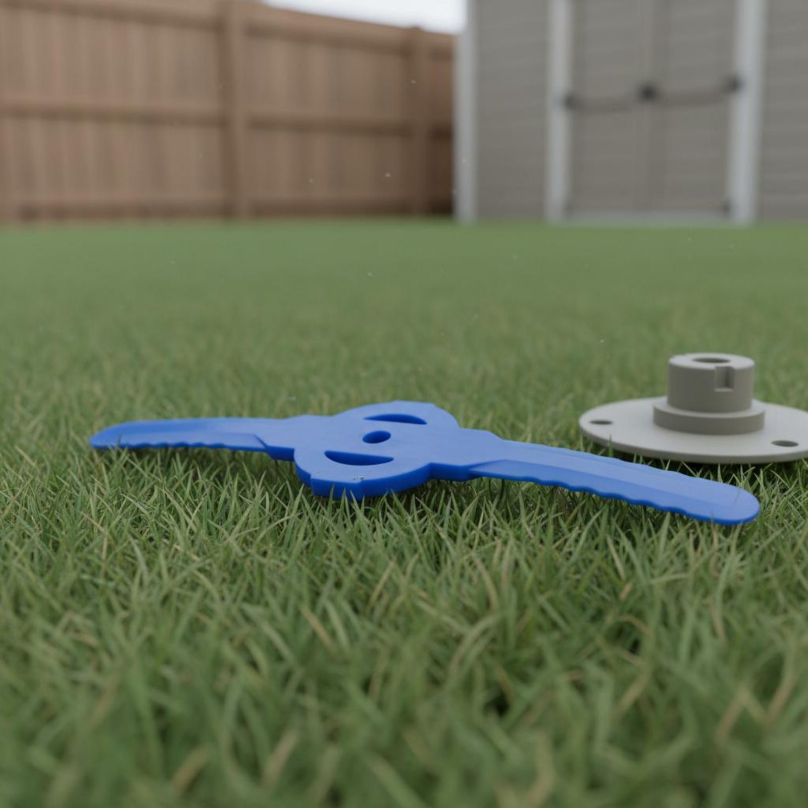 Plastic grastrimmermes Eenvoud - Gardening Tools Plastic recensie en prijs