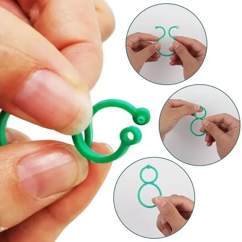 Plastic tuinplantenbindclips,  - Gardening Tools Bundle recensie en prijs