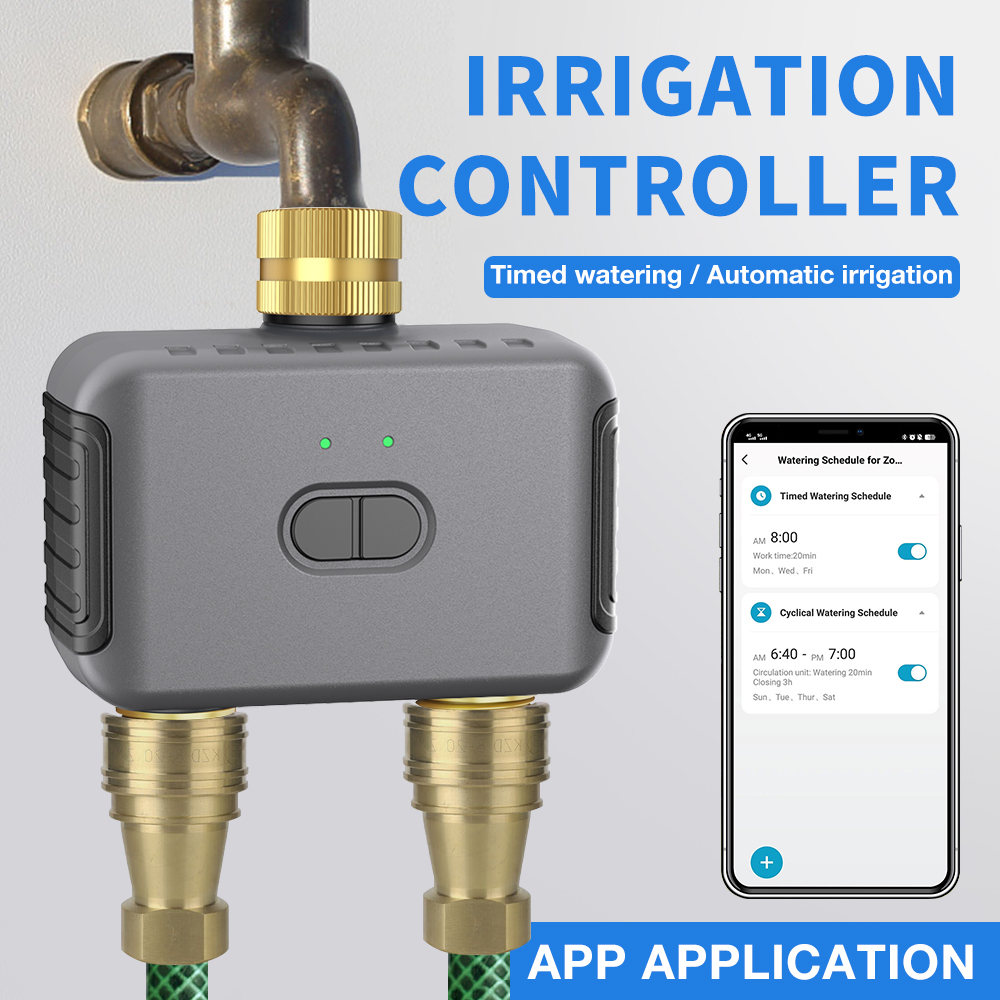 Tuya 2-zone besproeiingstimer  - Drip Irrigation Kit recensie en prijs